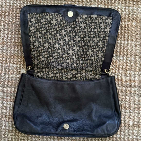 Tory Burch, Leather Shoulder Bag, Chocolate Brown - Picture 7 of 16